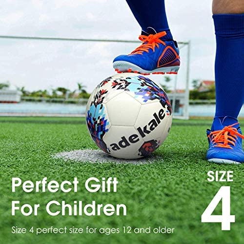 Adekale Soccer Balls Size 3/4/5,Glow In The Dark Official Size Soccer Ball,Indoor/Outdoor Light Up Training Ball With Pump And Needls,Street Ball Game For Men #TOP4