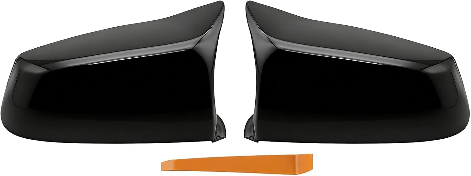 TOPUS M Style Side Mirror Covers for BMW M3 F80 2015-2018, for BMW M4 F82 F83 2015-2020, for M2 Competition F87 2019-2021, View Mirror Caps Replacement 51168059547 51168059548 Carbon Fiber