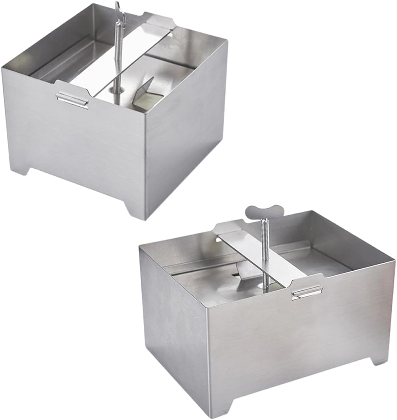 Efficient Paneer Maker Handmade Cheese Making Molds 304Stainless Steel Texture for Handmade Bean Curd Paneer Kitchen Tool