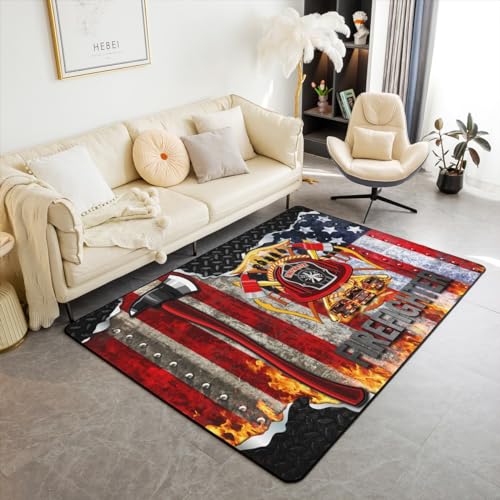 Firefighter Area Rug 3