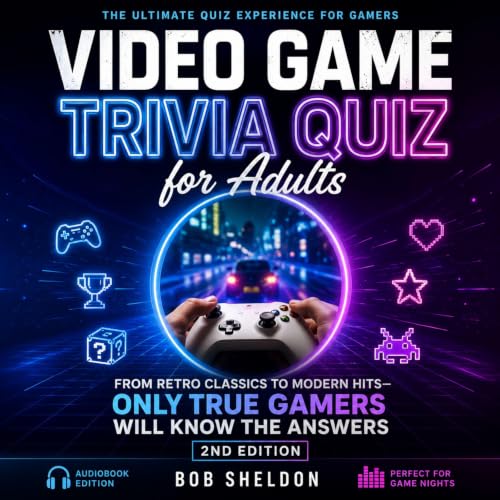 Video Game Trivia Quiz for Adults cover art