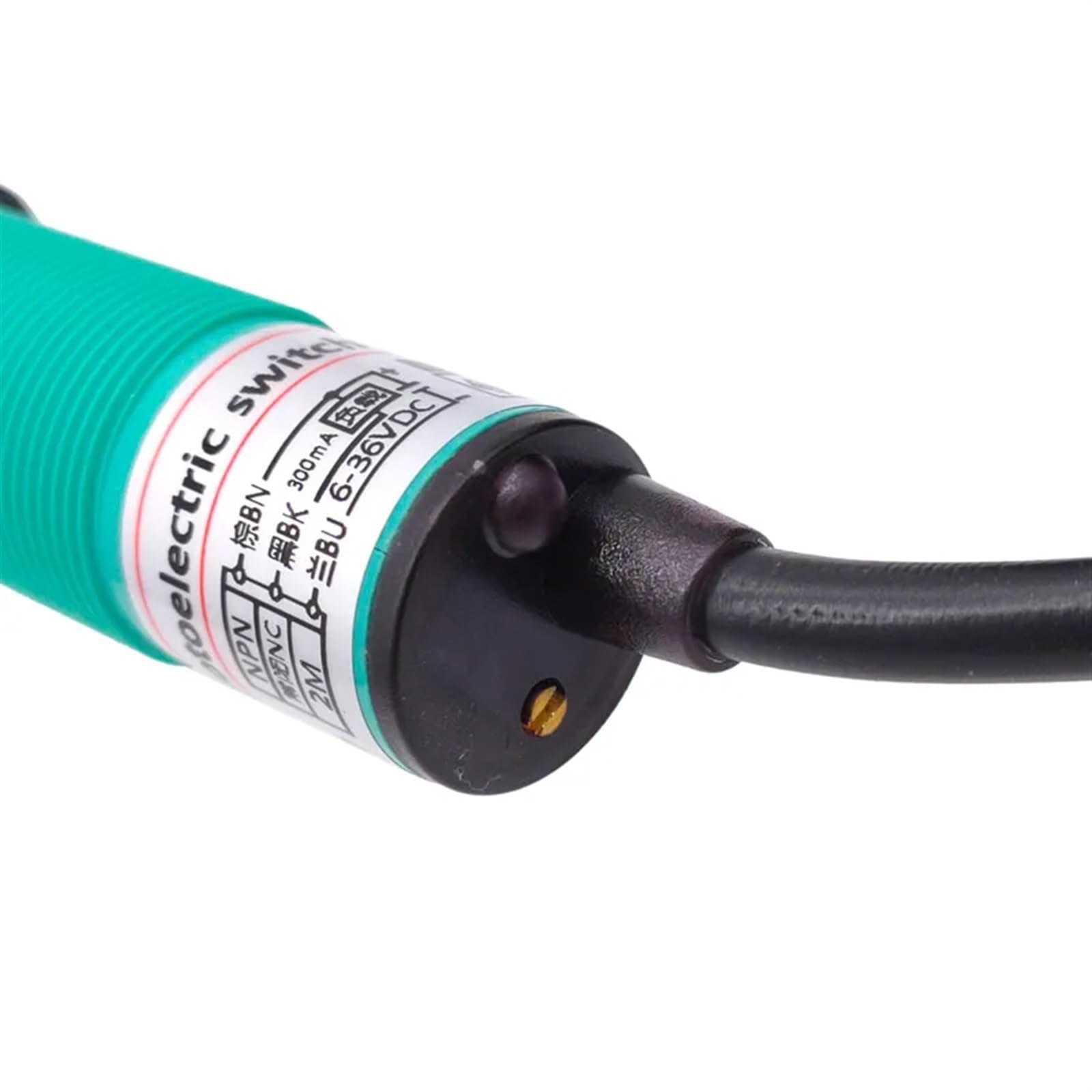 E3F-R2N1 Feedback Reflektierender Fotoelektrischer Schalter NPN PNP DC5-36V Erfassungsbereich 2m Einstellbar NK/N2/P1/P2/Y1/Y2 Infrarotsensor (Color : E3F-R2Y1)