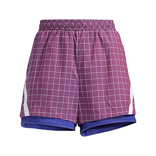 Short Adidas PrimeBlue violet pour vos séances de fitness en plein air