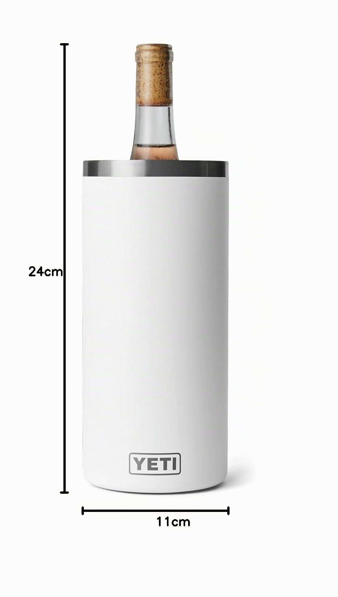 YETI Rambler Weinkühler, White