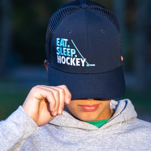 Image of ChalkTalkSPORTS Hockey Hat - Rope or Trucker - Youth & Adult