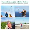 AKASO 47.2/120cm Invisible Selfie Stick - Aluminum Alloy Invisible Pole for Insta360 X5/4/3, DJI Osmo 360, GoPro Hero 13/12/11, AKASO 360/EK7000/EK7000 Pro, Brave 4/4 Pro, Brave 7/7 LE Action Camera