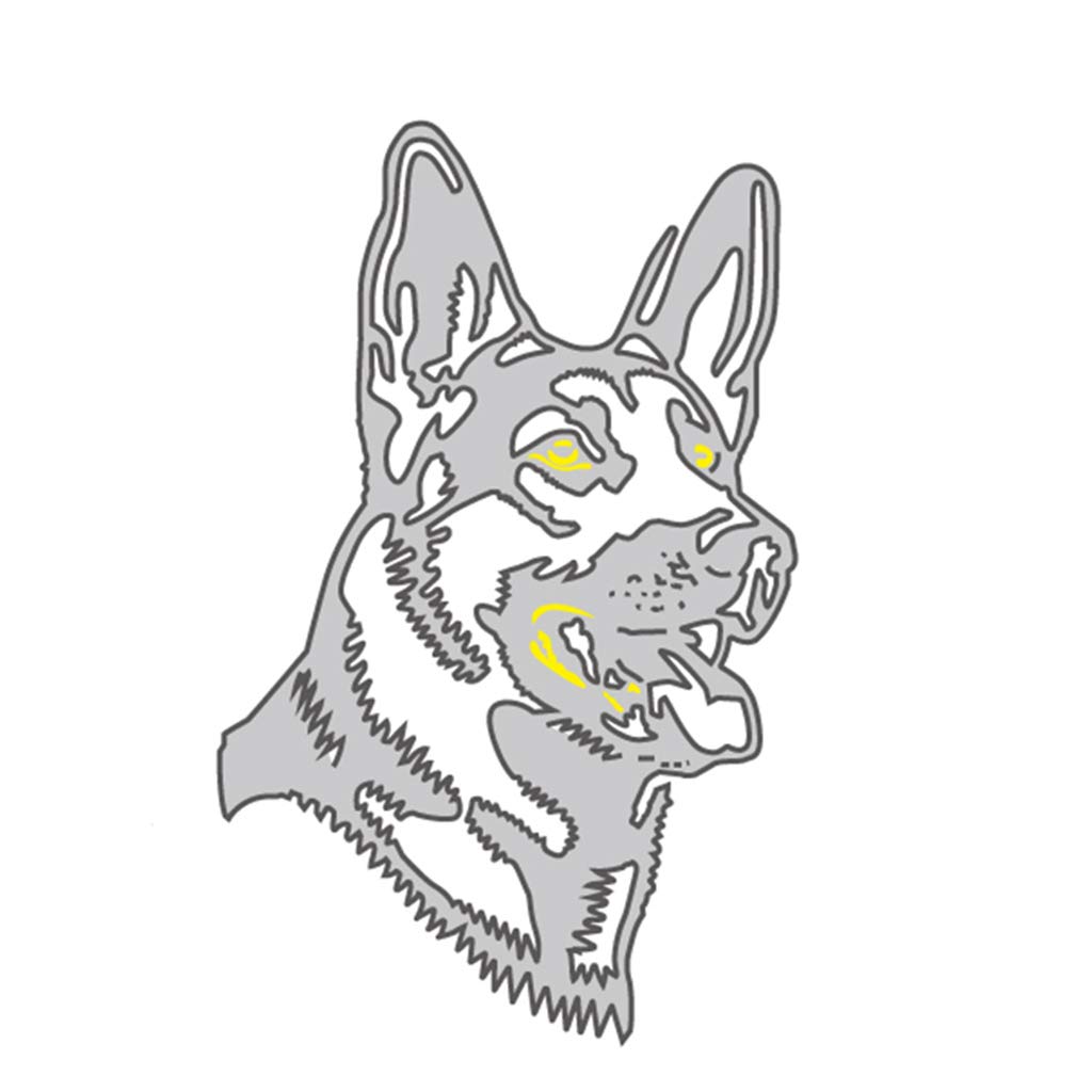 Kalttoy Multicolor Dog Metal Cutting Dies Stencil Scrapbooking Album Stamp Paper Card Embossing Scrapbooking Stamp Card Cut Die