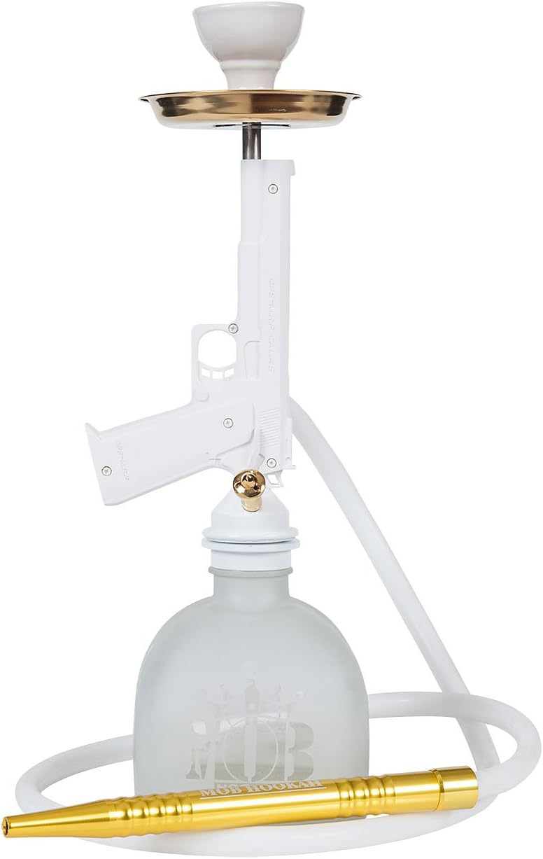 Pistol Hookah (White)