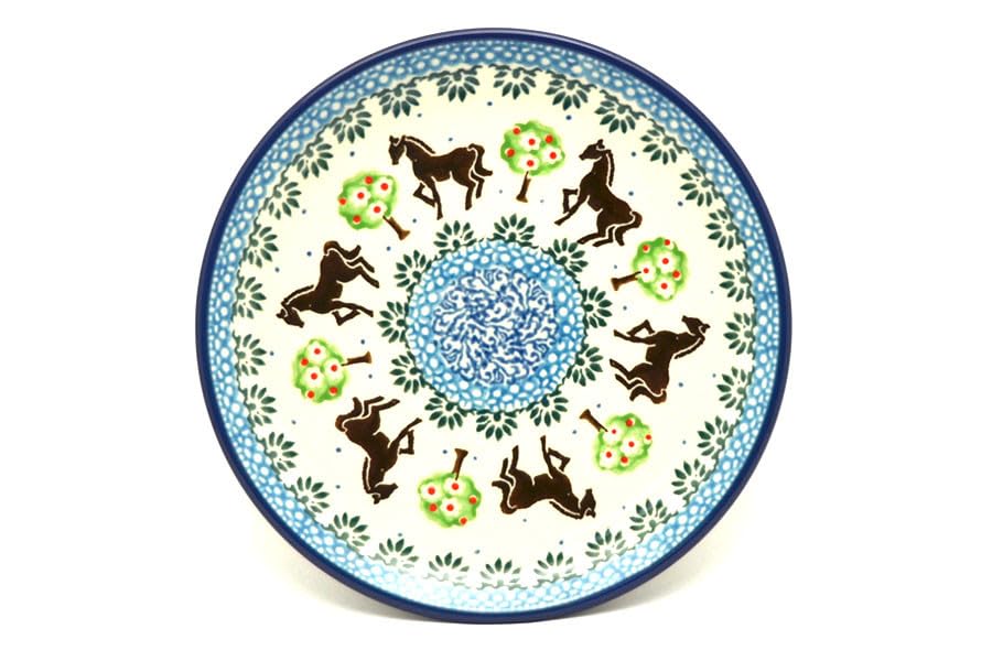 Polish Pottery Plate - Bread & Butter (6 1/4