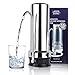 APEX MR-1050 Countertop Water Filter, 5 Stage Mineral pH Alkaline Water Filter, Easy Install Faucet Water Filter - Reduces Heavy Metals, Bad Taste and Up to 99% of Chlorine - Chrome