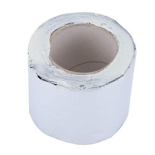 Cinta de reparación de techo, cinta de reparación de tubería impermeable multifuncional, cinta de sellado de cinta de calafateo de cocina, (0.047 in
