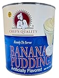 Chefs Quality Banana Pudding | Kosher | Ready to Serve | 7 lbs.