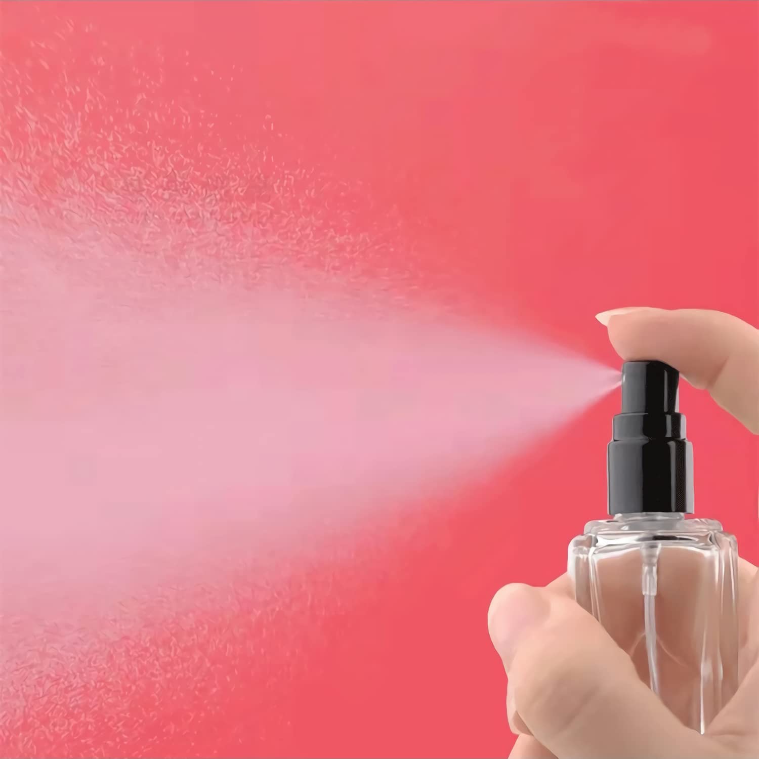 24 Stück, 30ml Transparent Mini Nachfüllbar Parfümzerstäuber Sprühflasche Mit Silber Deckeln Nachfüllbar Sprühflaschen Leer Tragbare Parfüm Sprühflasche