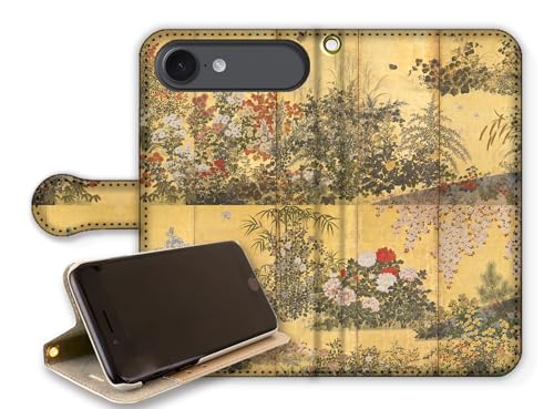 y蒠^X^h@\z iPhone17 Air݊ X}z P[X U@B y{̖z Ԃƒ Flowers and Butterflies {恙 art Ԕh G |p A[g (1, xg)