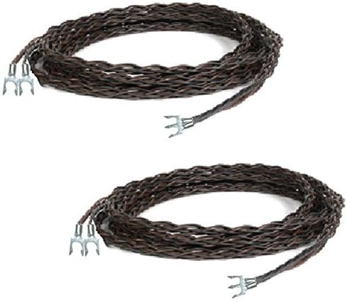 Kimber Kable 4PR Speaker Cable with SPD Standard Spade Plugs - 15ft Pair