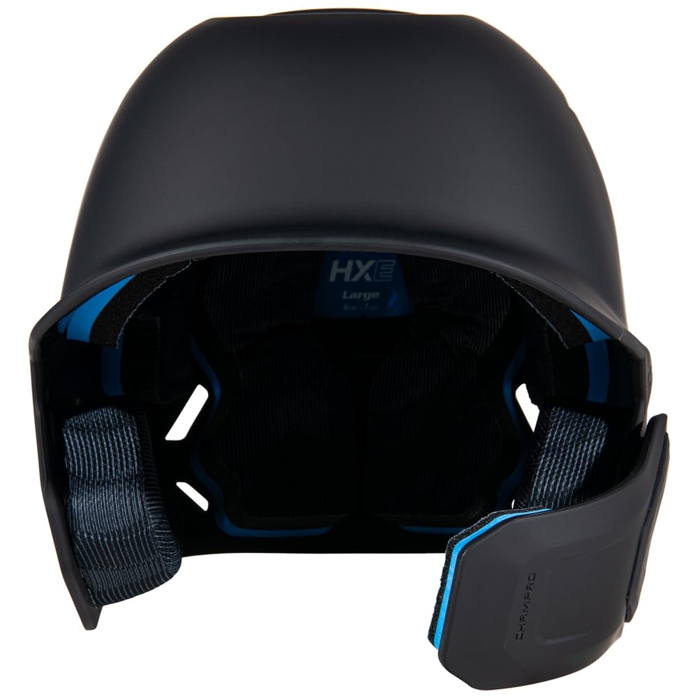 Champro HXE matowy kask baseballowy z osłoną szczęk