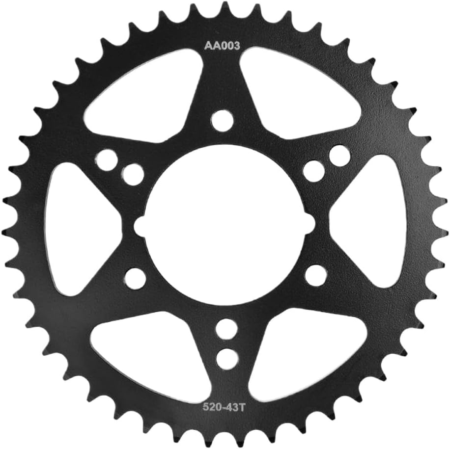 リアスプロケット 520-43T 46T ZX6R ZX600 2007-2015 ZX6RR ZR Z750R S リアスプロケット 520-43T 46T ZX6R ZX600 2007-2015 ZX6RR ZR Z750R S