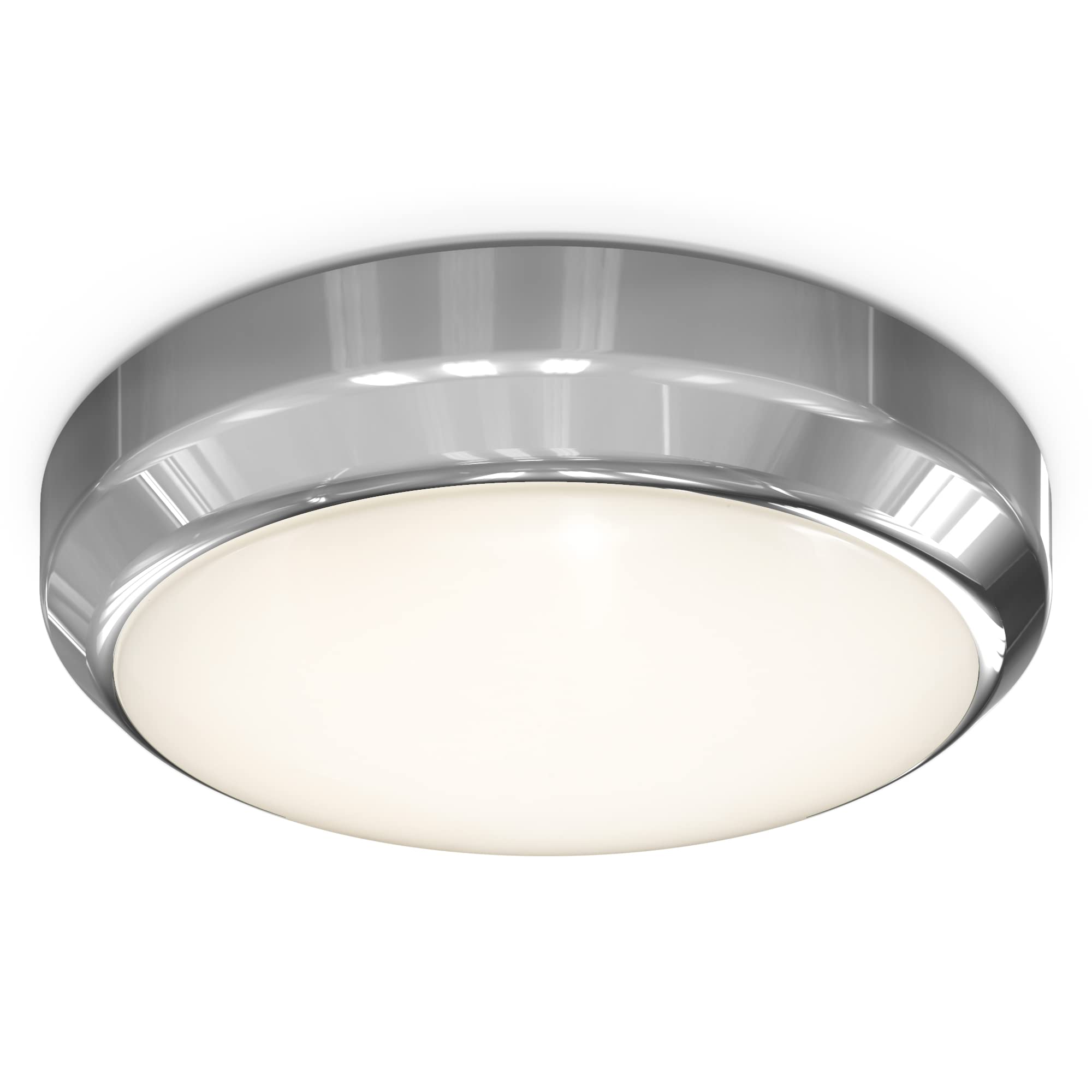 4lite Applique murale LED ronde pour intérieur ou extérieur IP65 13 W 1 080 lm Blanc chaud commutable Blanc froid