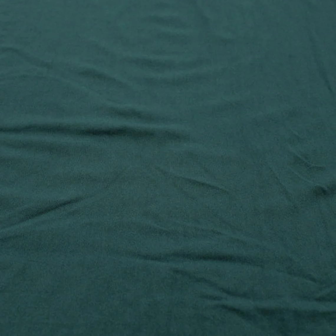 Stylish FABRIC Viscose Spandex Jersey Knit 4-Way Stretch Solid Color Apparel Fabric Dresses Tops Lounge and Yoga Wear Skirts, Hunter Green Light 1 Yard