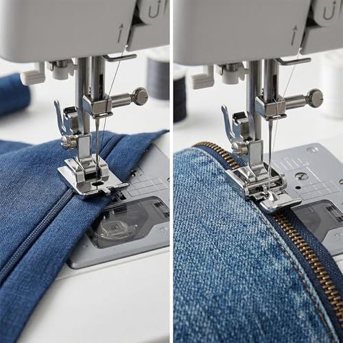 Kit 4 Pies para Máquina de Coser Zipper y Dobladillo miniatura 4