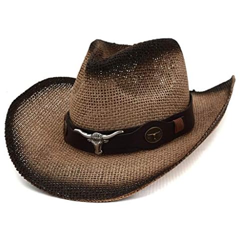 IQYU Men's Summer Panama Straw Hat Cover