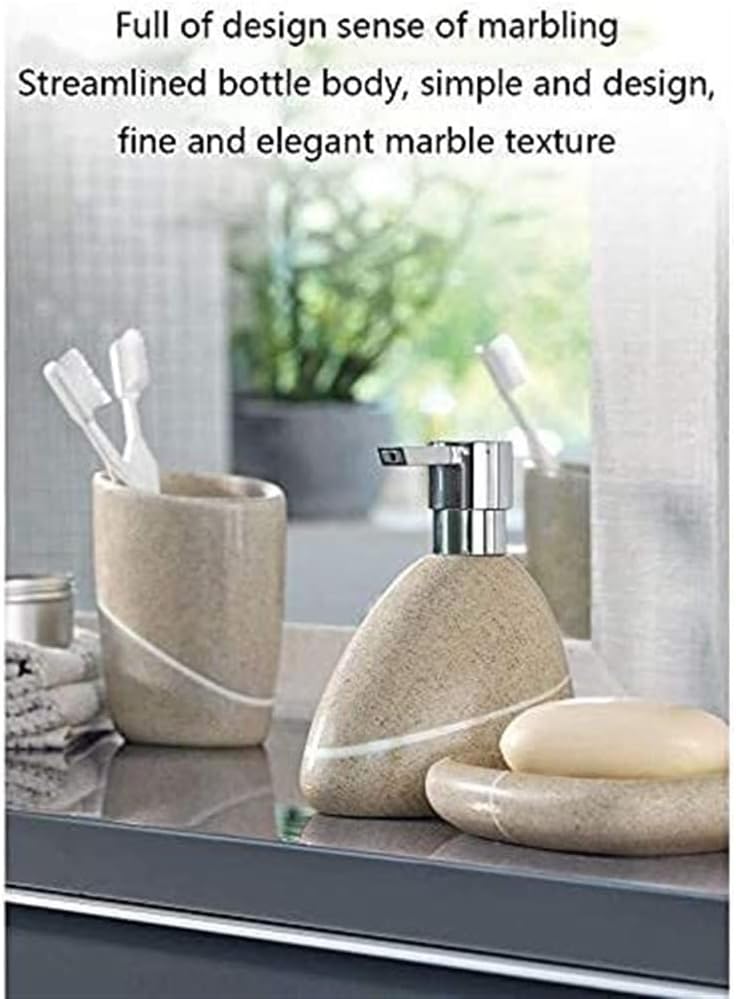 Soap Dispenser Lotion Bottle Liquid Dispenser Soap Dispenser Lotion Dispenser Pump Bathroom Accessories Stone Design For Bathroom Lotion Dispenser Liquid Soap Dispenser ( Color : Black , Size : 400ml