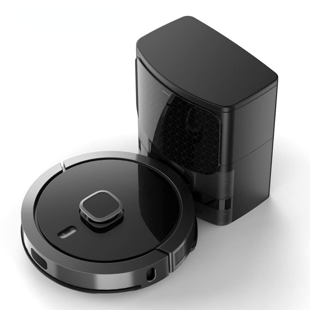 TotalralWith self-emptying robotic vacuums,4in1 Sweep/Vacuum/Mop/Auto Dust Collection,Works with Amazon Alexa or Google Assistant，Suitable for hard floors and carpets