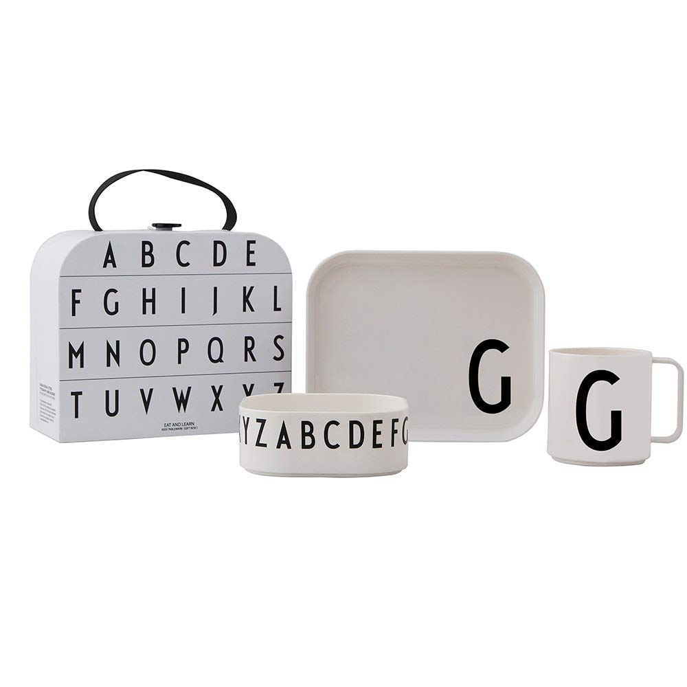 Design Letters20201500G Gift Box tritan Tableware A-Z-G
