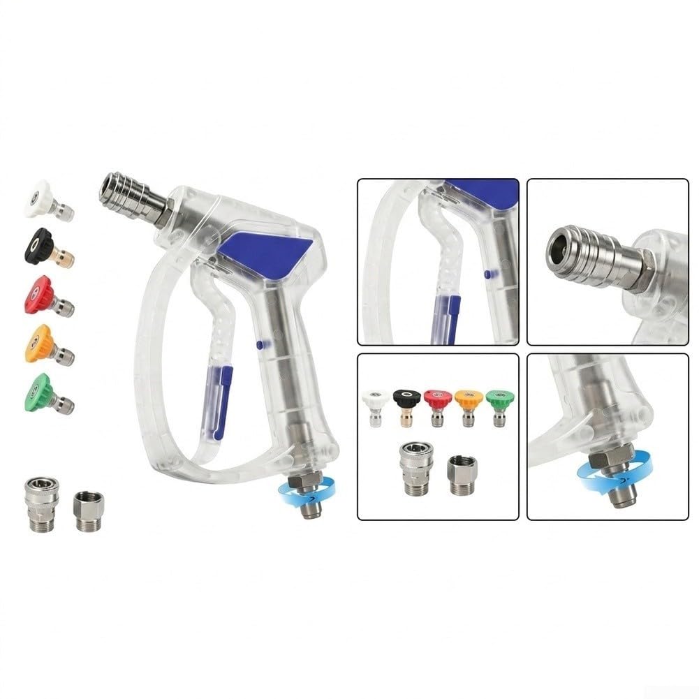 Adattatore Idropulitrice 360° Girevole con 5 Ugelli