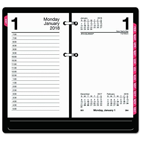 AT-A-GLANCE 2016 Desk Calendar Refill Cover