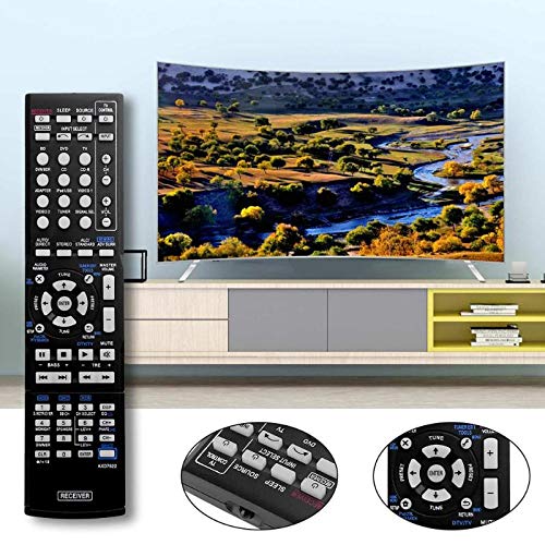 Calvas AXD7622 - Telecomando di ricambio per TV Pioneer VSX-521 AXD7660 VSX-422-K AXD7662