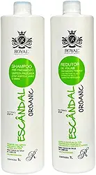 Escândalo Organic, Kit Shampoo e Redutor de Volume, 1L cada