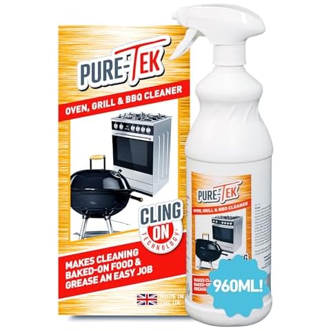 Pure-Tek Heavy Duty Oven Cleaner Spray Cover