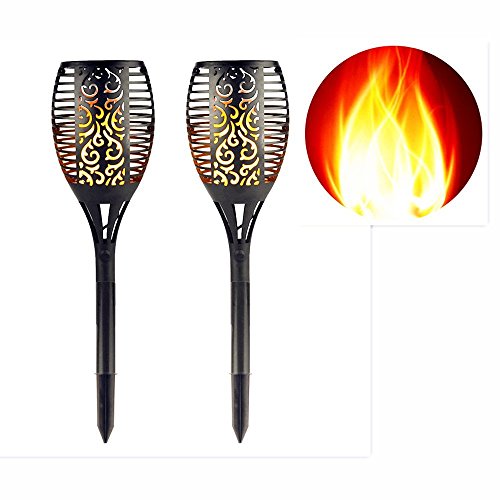 Paracity Solar Garden Tiki Torch Light 96 LED