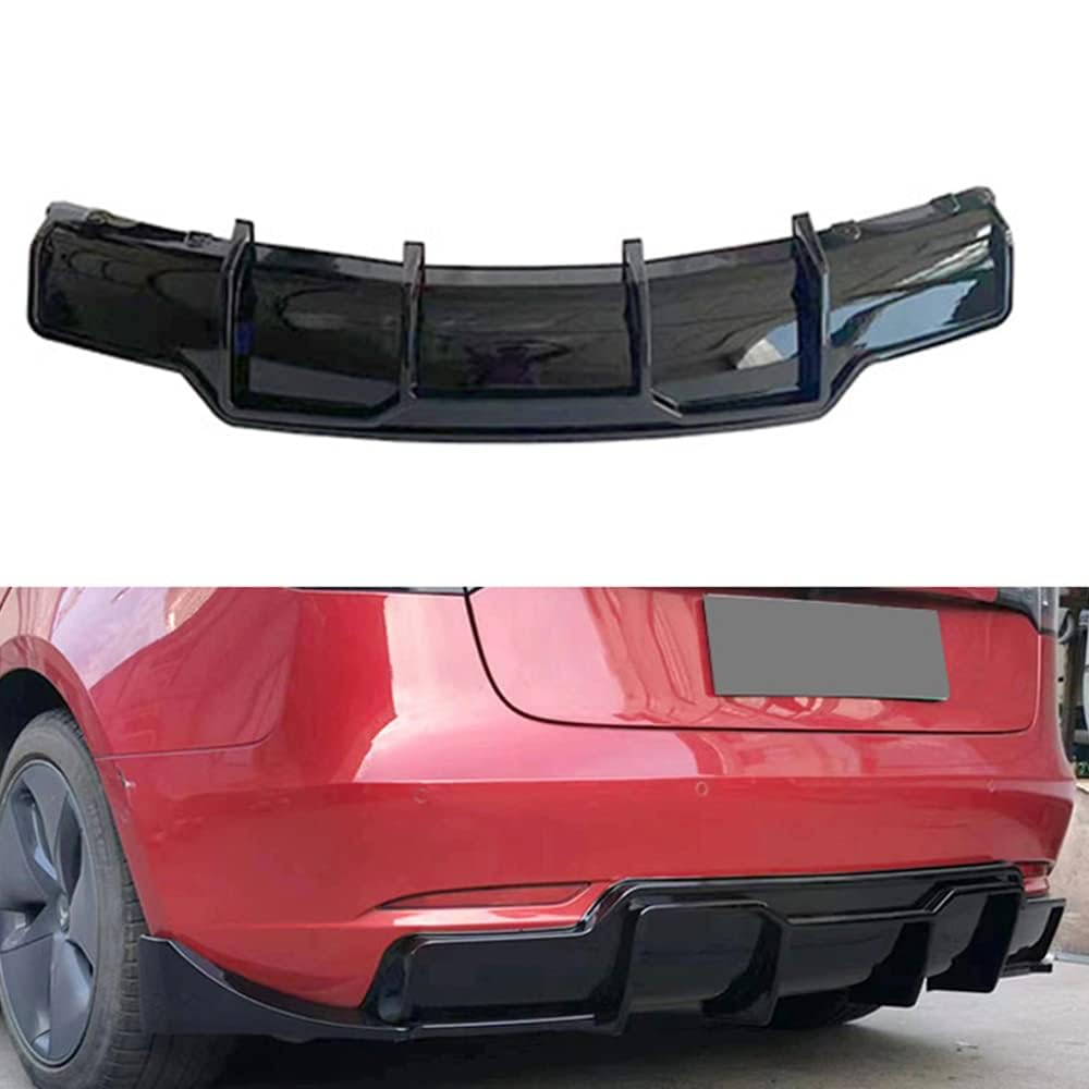 Heckdiffusor Für Tesla Model 3 2017-2023 - Haifischflossen Design