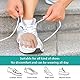 Zehenspreizer Kleiner Zeh, 2 Paar Zehenschutz Silikon Kleine Zeh Bunion Protektoren, Drei Löcher Kleine Zehe Separatoren, Klarer Bursitis Schutz für überlappende Zehen, Gekräuselter Kleiner Zeh