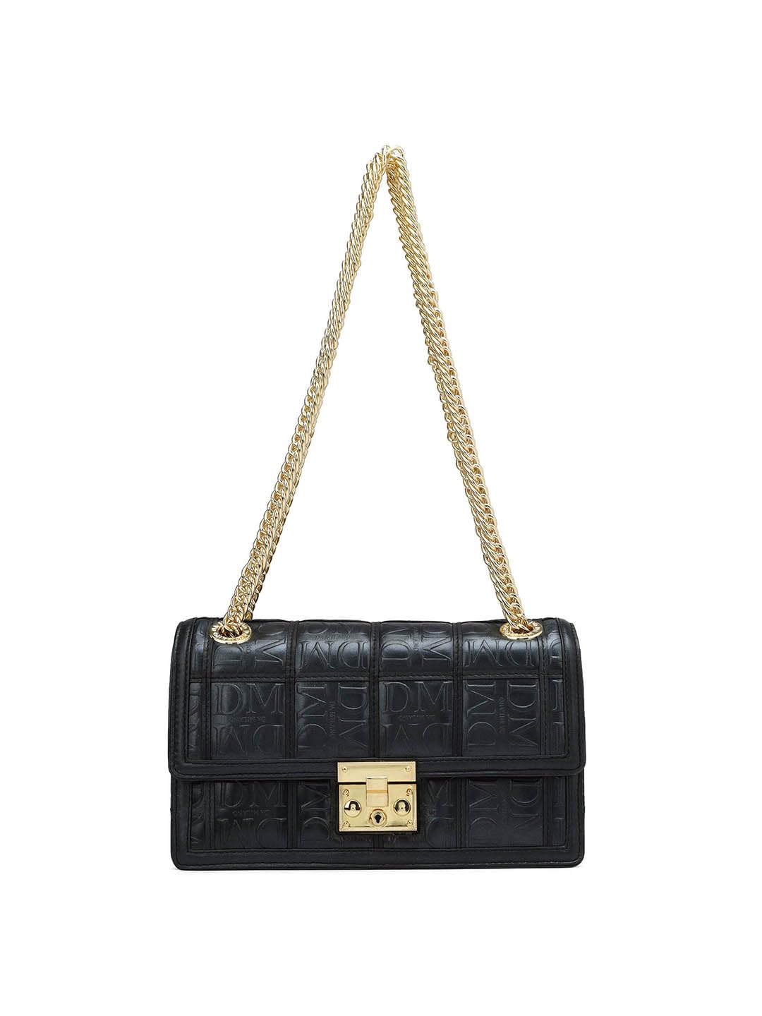 Da Milano Genuine Leather Black Shoulder Bag (00314C) (Small) (B0D9LGQW94) Amazon Price History, Amazon Price Tracker
