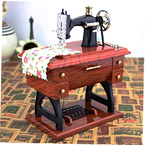 Cucire Music Box, Vintage Mini Macchina per Cucire...