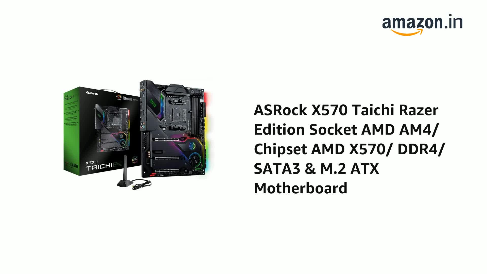 Amazon.in: Buy ASRock X570 Taichi Razer Edition Socket AMD