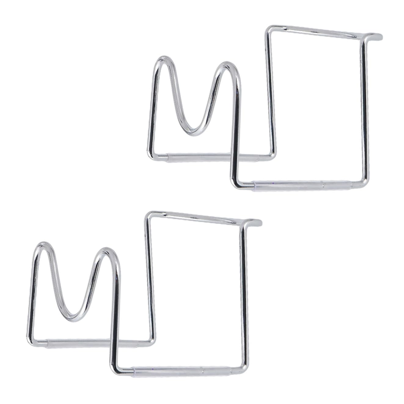 Support pour seau d'eau 5l en acier inoxydable robuste BESPORTBLE argenté x2