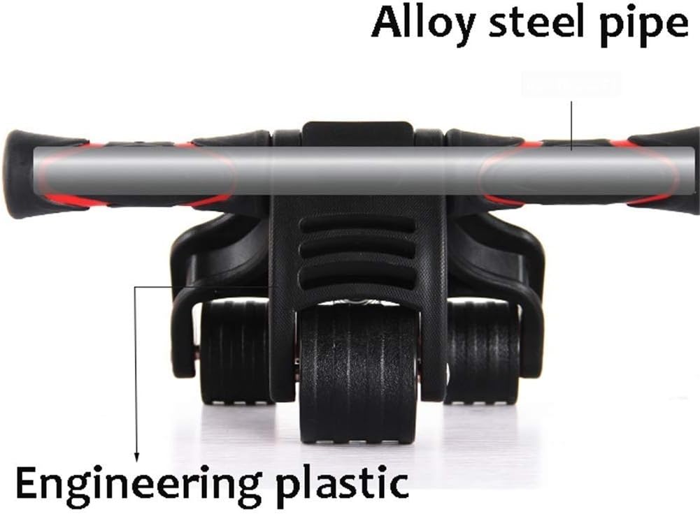 Abdominal Muscle Wheel -Roller Wheel for Abdominal Exercises and Advanced Core Fitness - Includes Soft Knee Pad, Storage Bag and Instructions