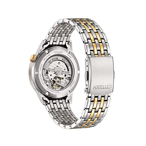 CITIZEN Stainless Steel Analog White Dial Men Watch-Nh9136-88A, Multi-Color Band - Image 3