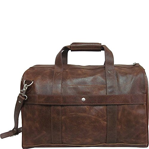 Amerileather 8002-6 Brown Ostrich Print Leather Two Piece Set Traveler thumb #4