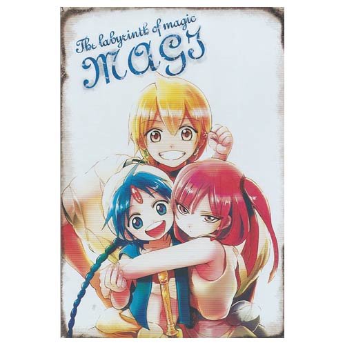 Amazon.co.jp: マギ メタルポストカード/A アラジン＆アリババ