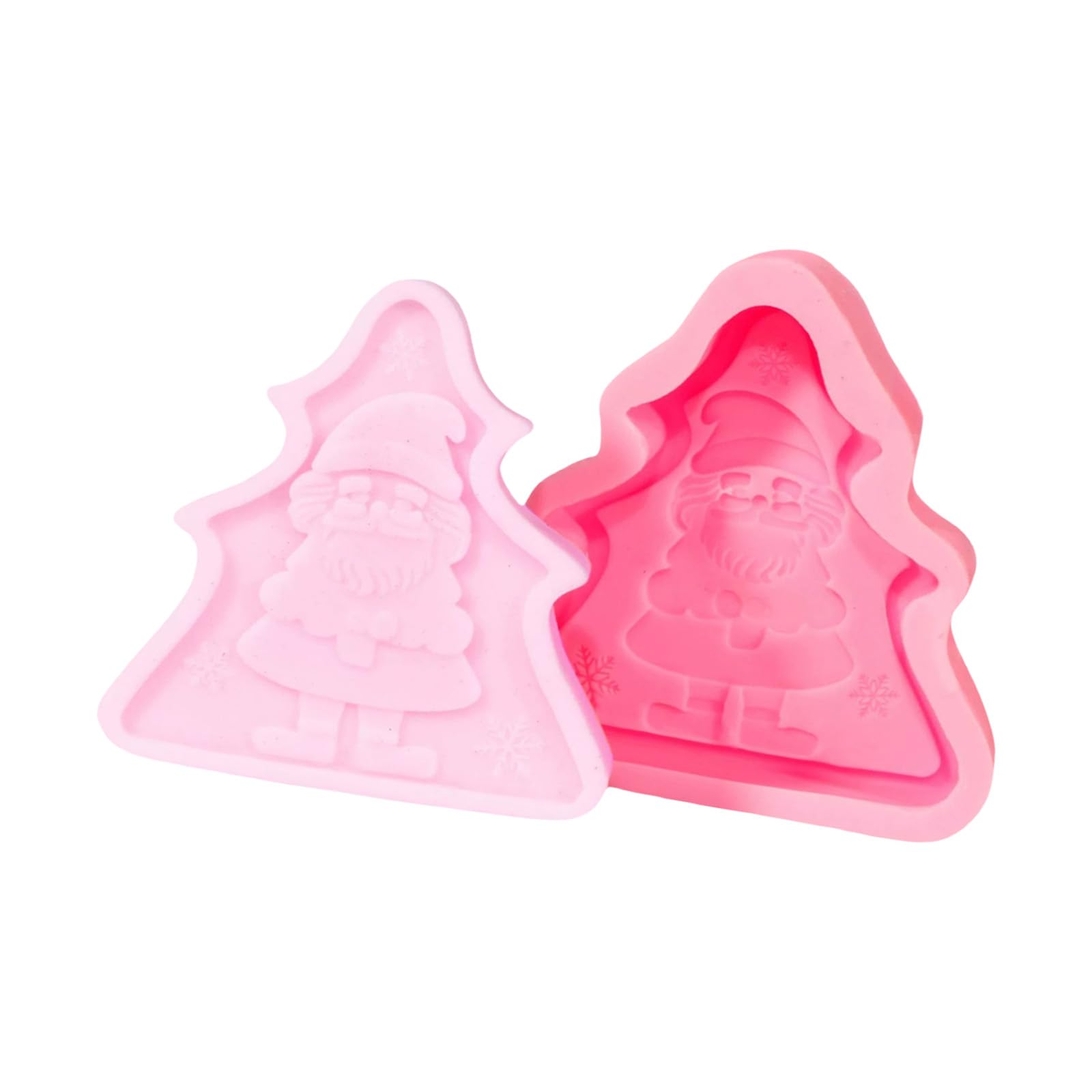 Buxuaaaa Sturdy Silicone Christmas Tree Soap for Family Activity Holiday Projects Christmas Tree Silicone