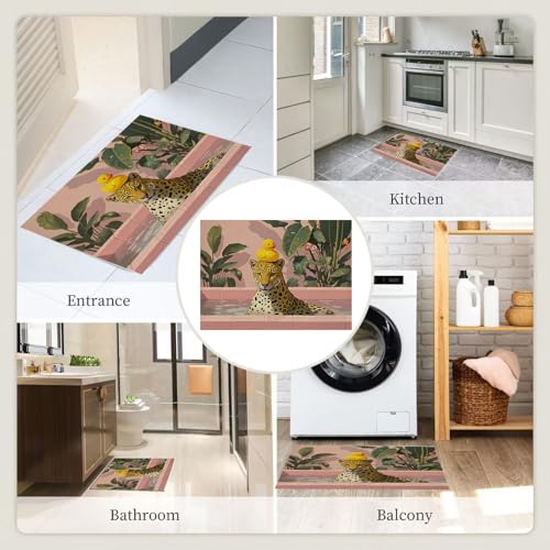Tapis d'entrée d'intérieur absorbant antidérapant imprimé - 8