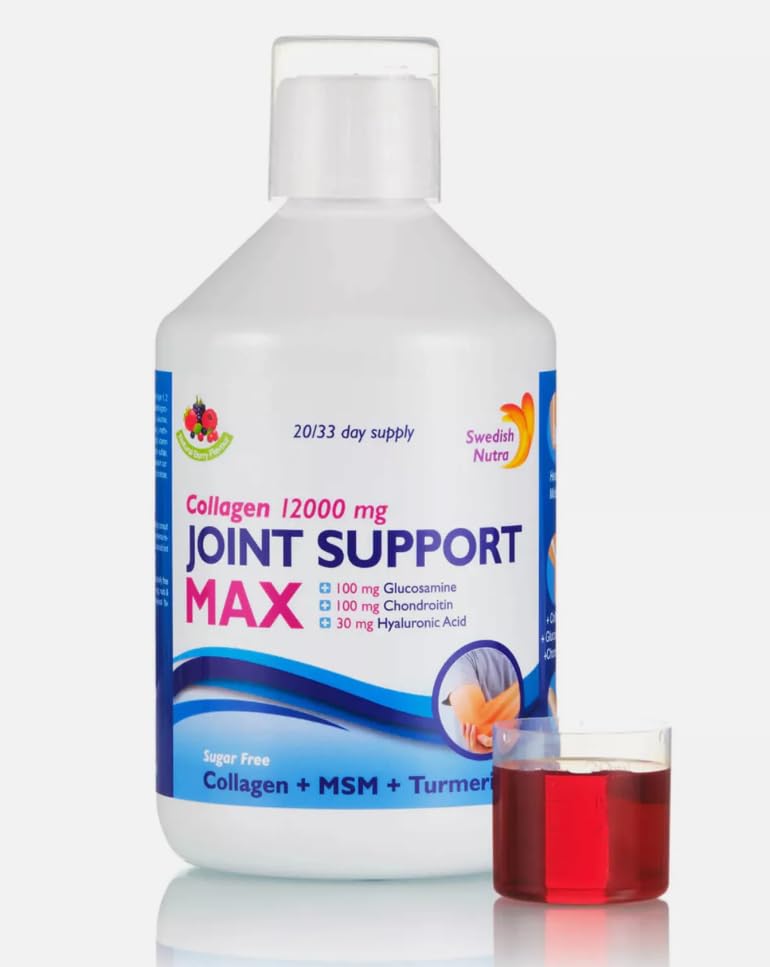 Collagen 12000mg Joint Support Max S.NutraSupplements Berry Flavoured, 500ml