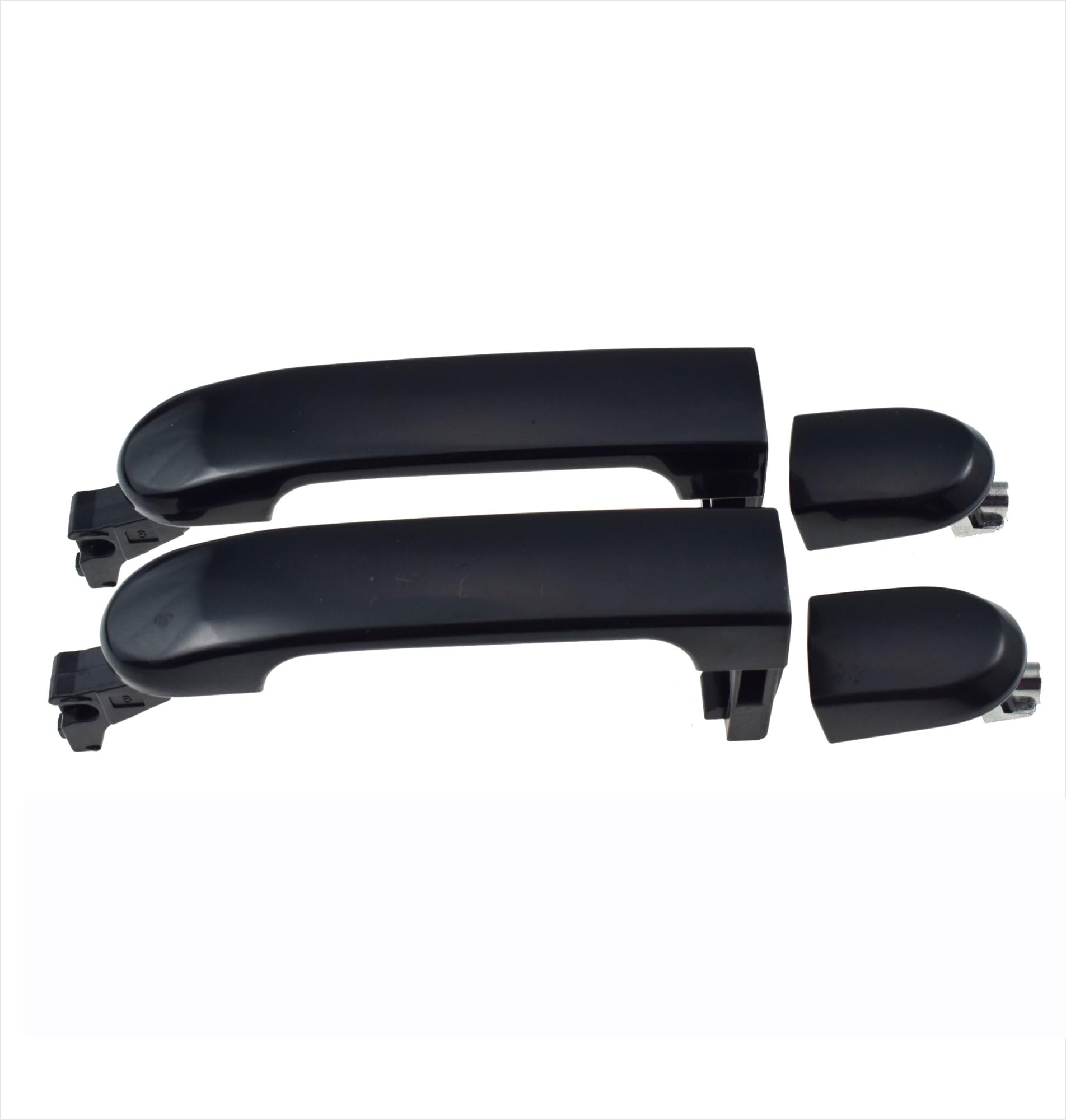 Hufagyg 2 Pcs Rear Lh Rh Black Outside Car Door Handle For Nissan