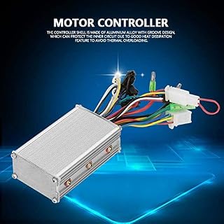 lahomie Brushless Controller, 36V/48V 250W DC Motor Controller for Electric Bike Bicycle Scooter