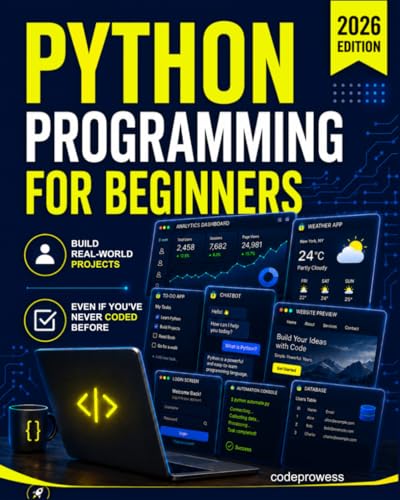 Python Programming for Beginners: The Complete Python Coding Crash Course - Boost Your Growth with an Innovative Ultra-Fast Learning Framework and Exclusive Hands-On Interactive Exercises & Projects